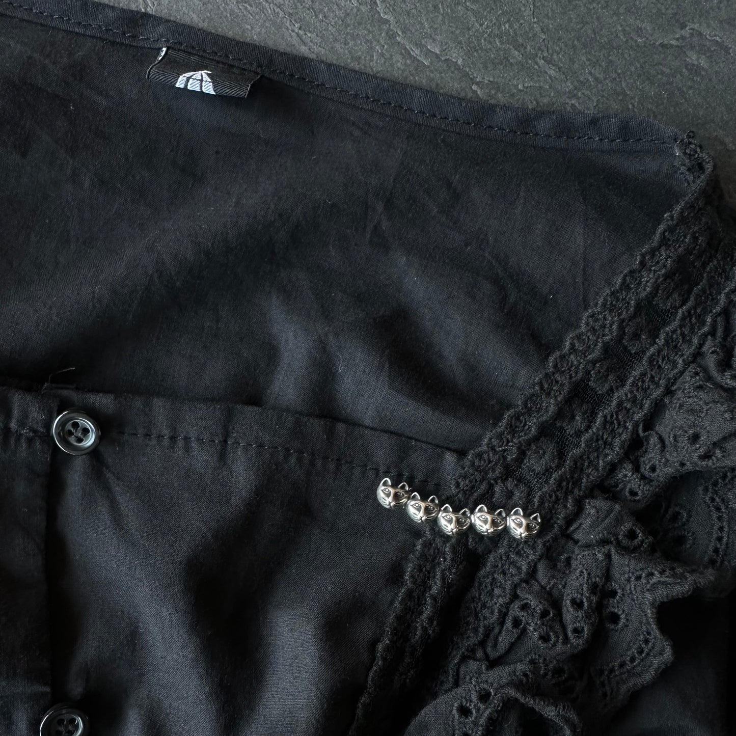 5匹の猫 ヴィンテージブローチ