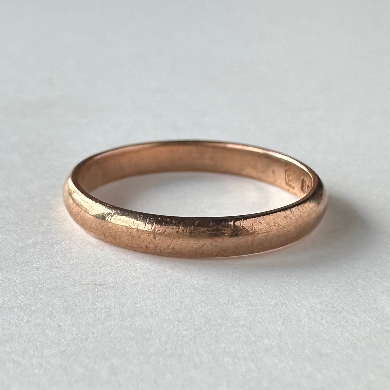 ウェルシュゴールド 9ctゴールド Clogau ウェディングバンドリング 14.5号