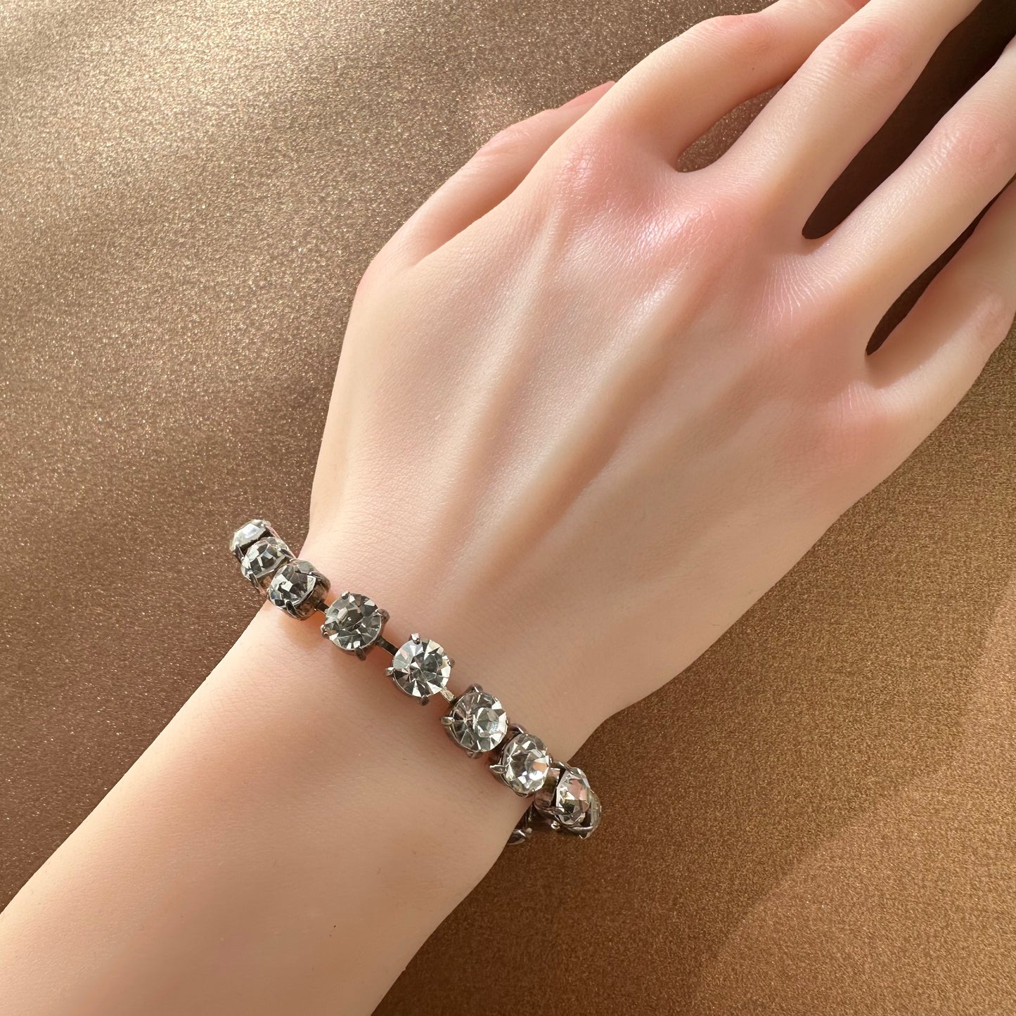 クリアグラス ヴィンテージ ブレスレット