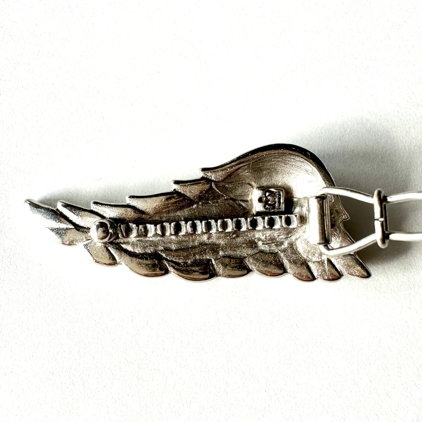 ウィング クリアグラス ヴィンテージ ヘアピン