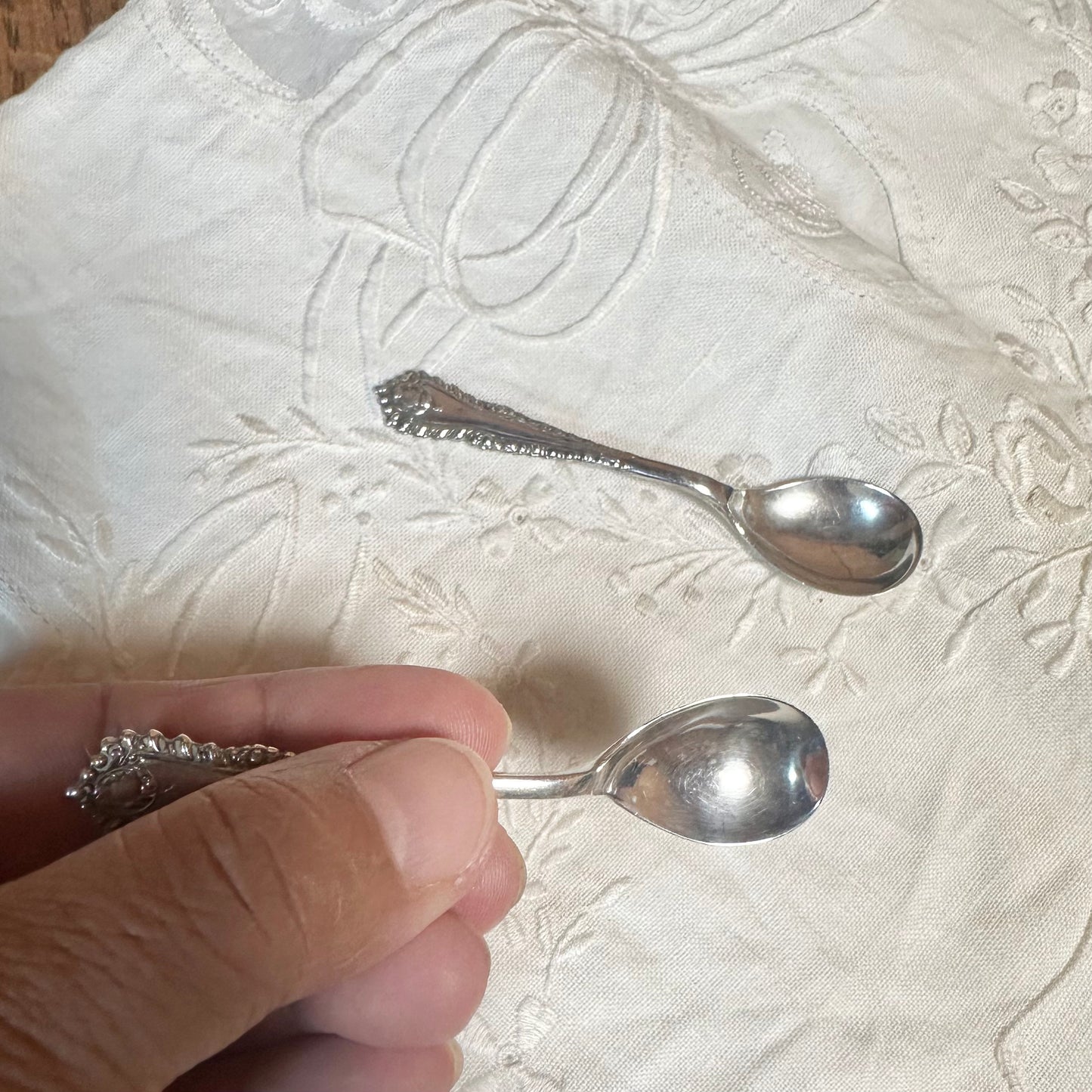 イギリスヴィンテージ ミニスプーン(ペア)