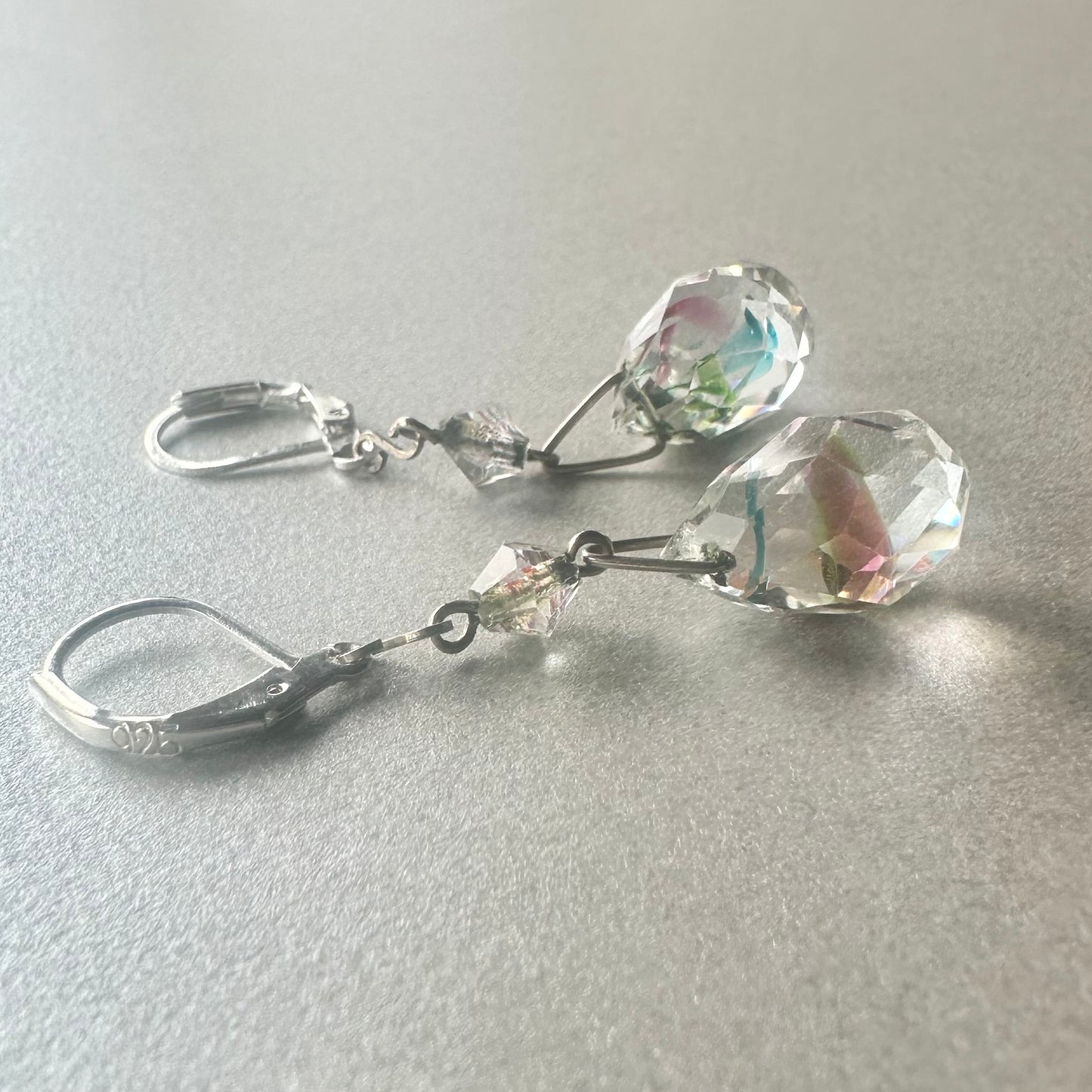 アイリスグラス ドロップピアス