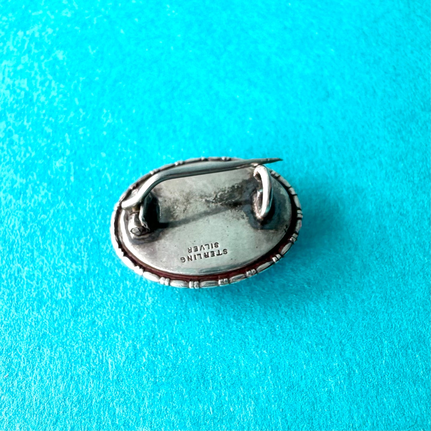 バタフライウィング オーバルブローチ ⑤