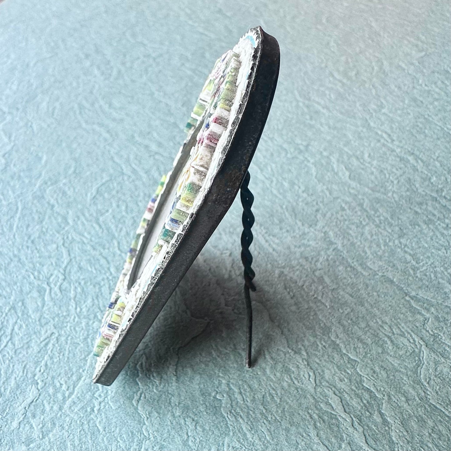 マイクロモザイク フォトフレーム ホワイト