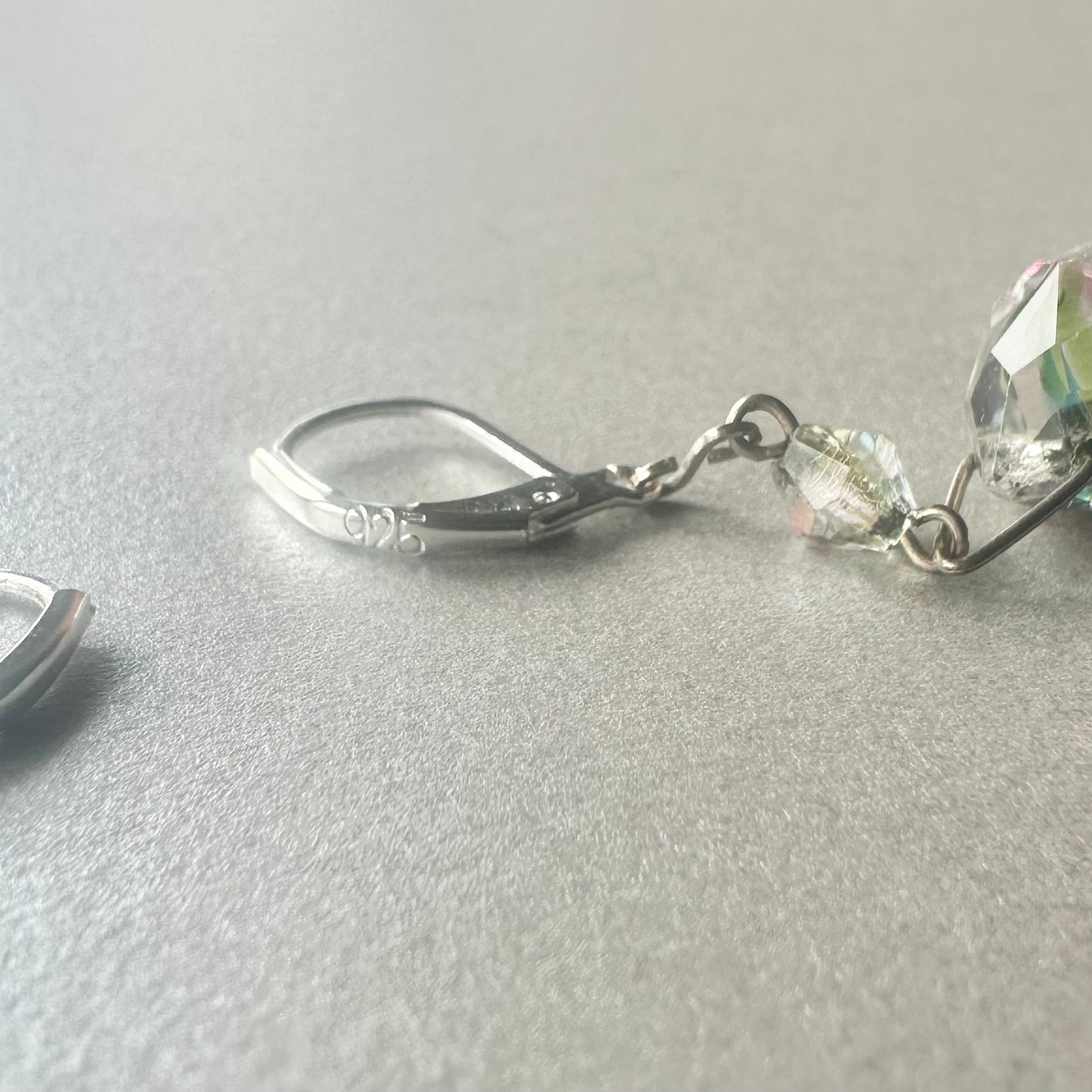 アイリスグラス ドロップピアス