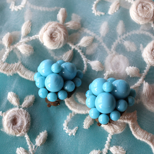 ヴィンテージビーズ イヤリング