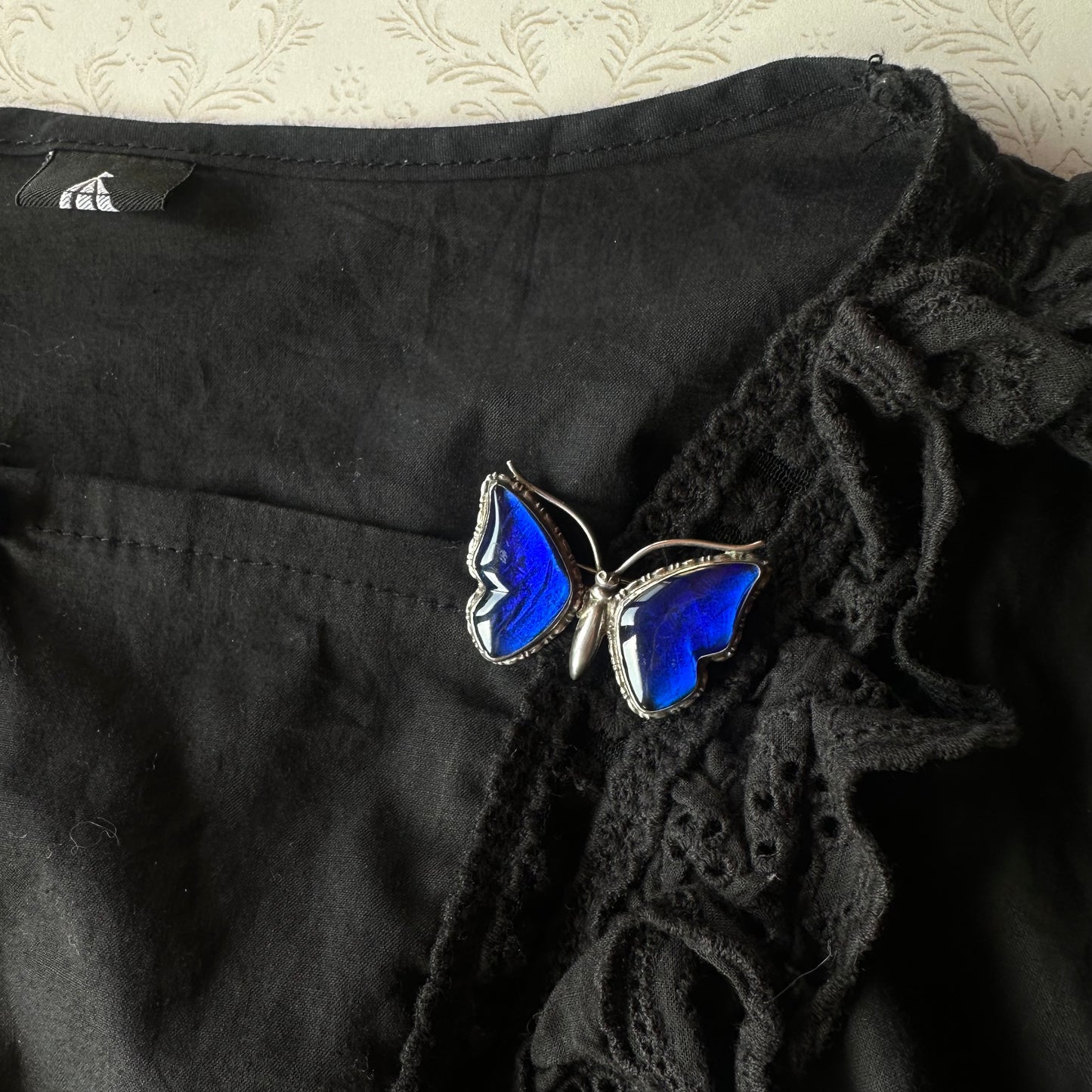 バタフライウィング バタフライ ブローチ