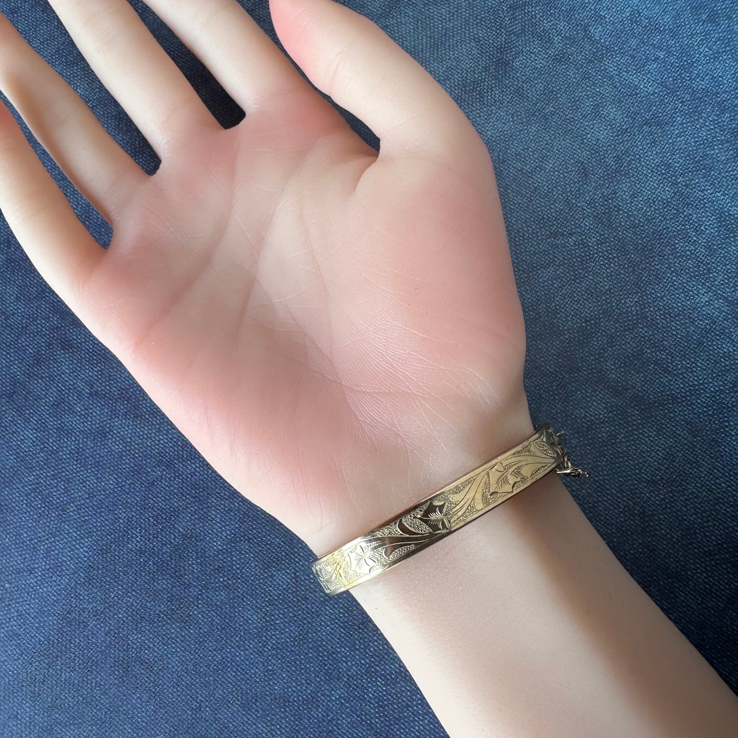 グレープ&リーフ アンティークバングル