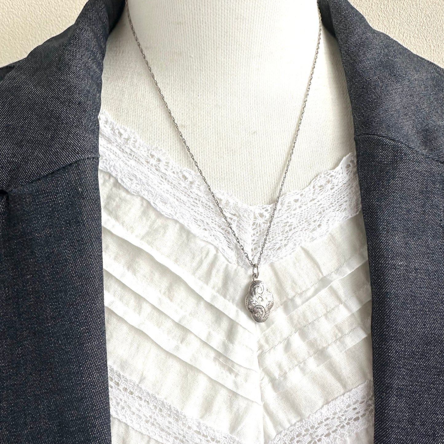 スターリングシルバー シールド ミニロケット