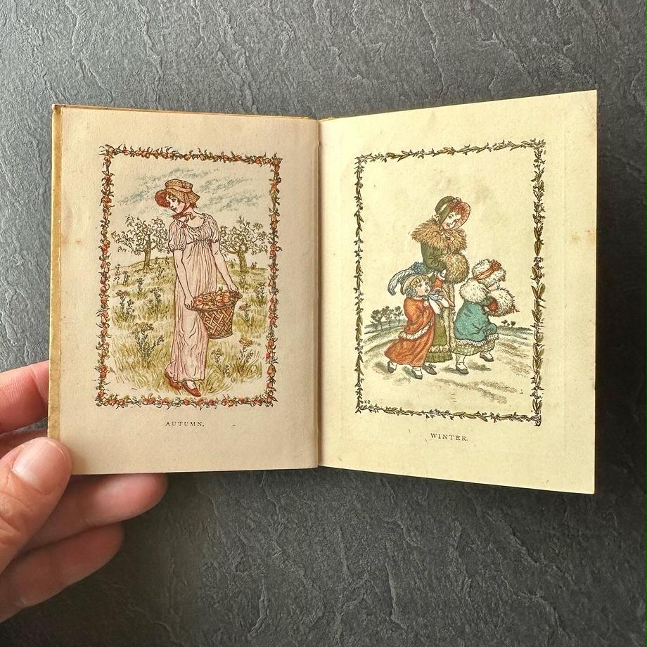 アンティークブック ALMANACK for 1883 KATE GREENAWAY