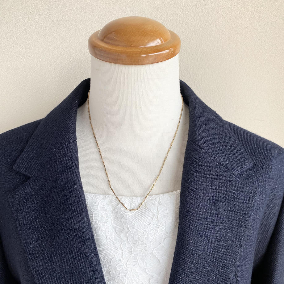 ロールドゴールド バレルクラスプ ネックレスチェーン