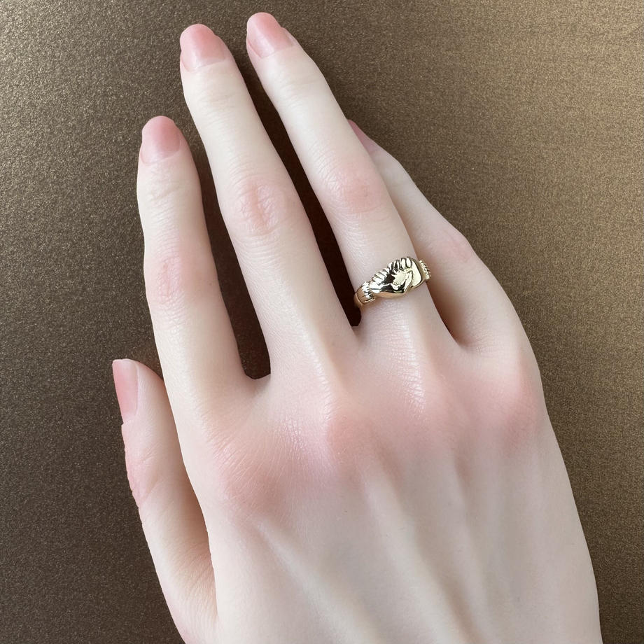 9ctゴールド ヴィンテージ フェデリング ロンドン 1987年 10号