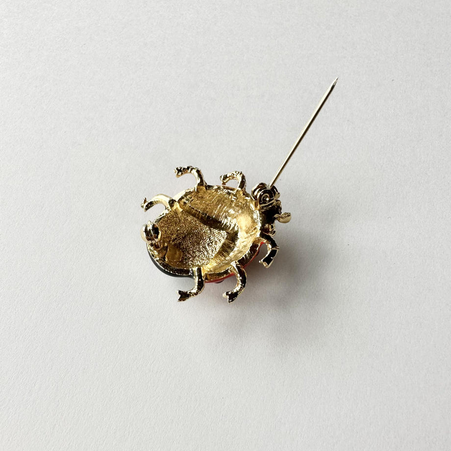 レディバグ ブローチ(gold)