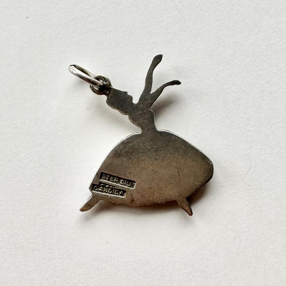 ヴィンテージ ペンダントトップ バレリーナ