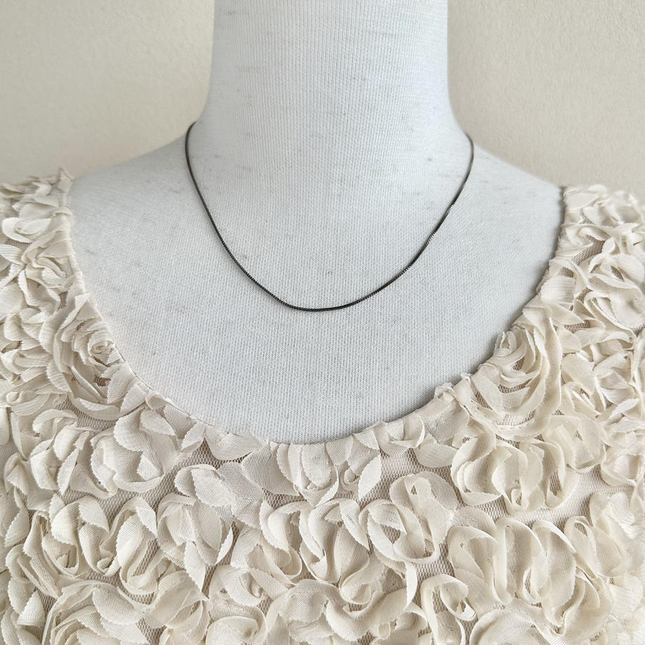 スターリングシルバー ネックレスチェーン C3