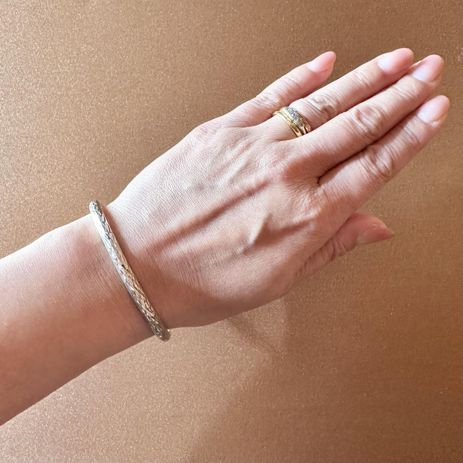 スターリングシルバー バングル