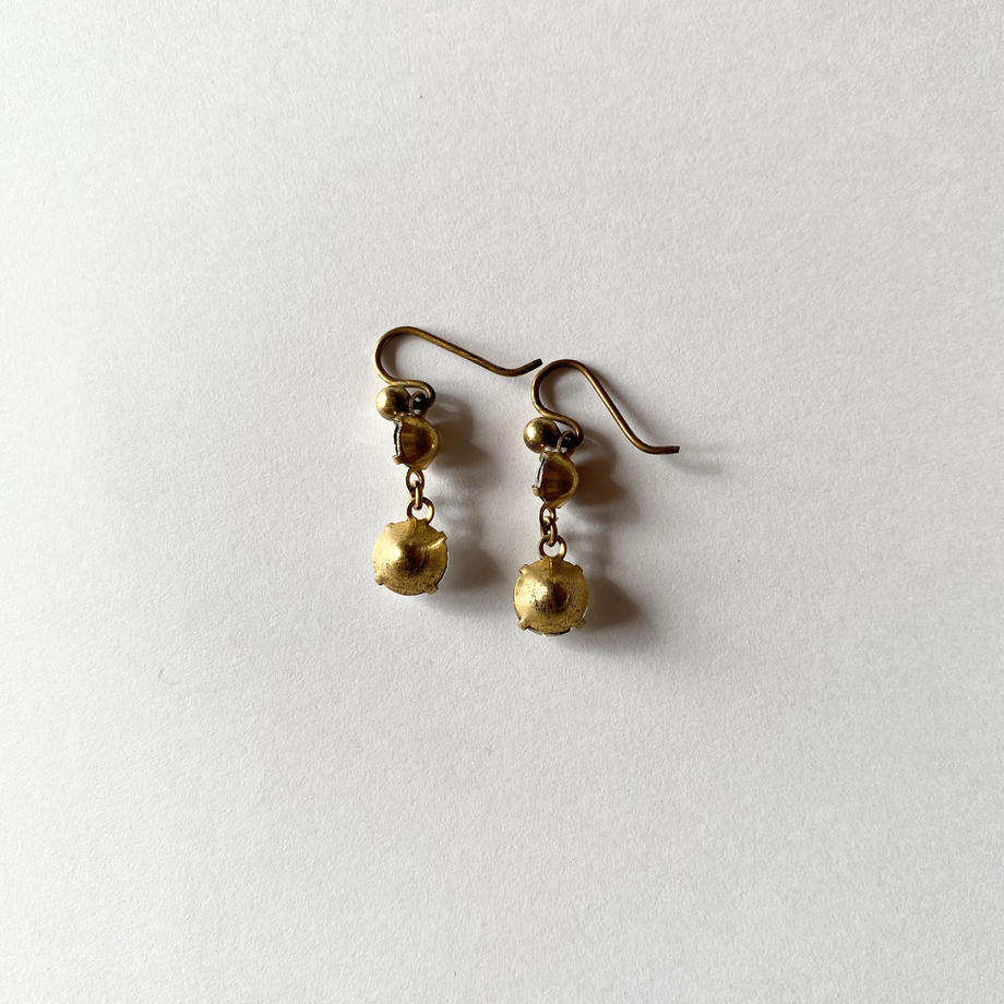 クリアグラス ピアス