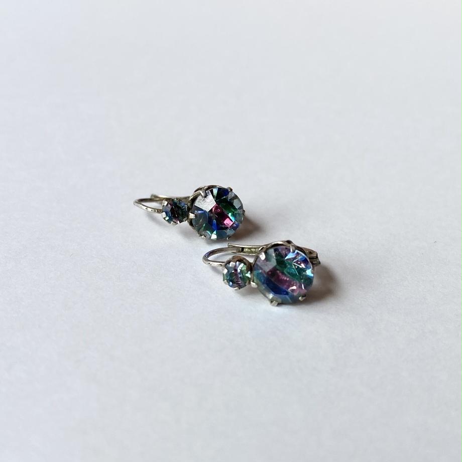 アイリスグラス レバーフックピアス