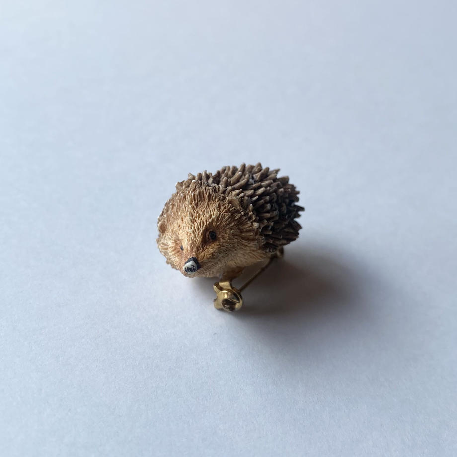 ハリネズミ ブローチ