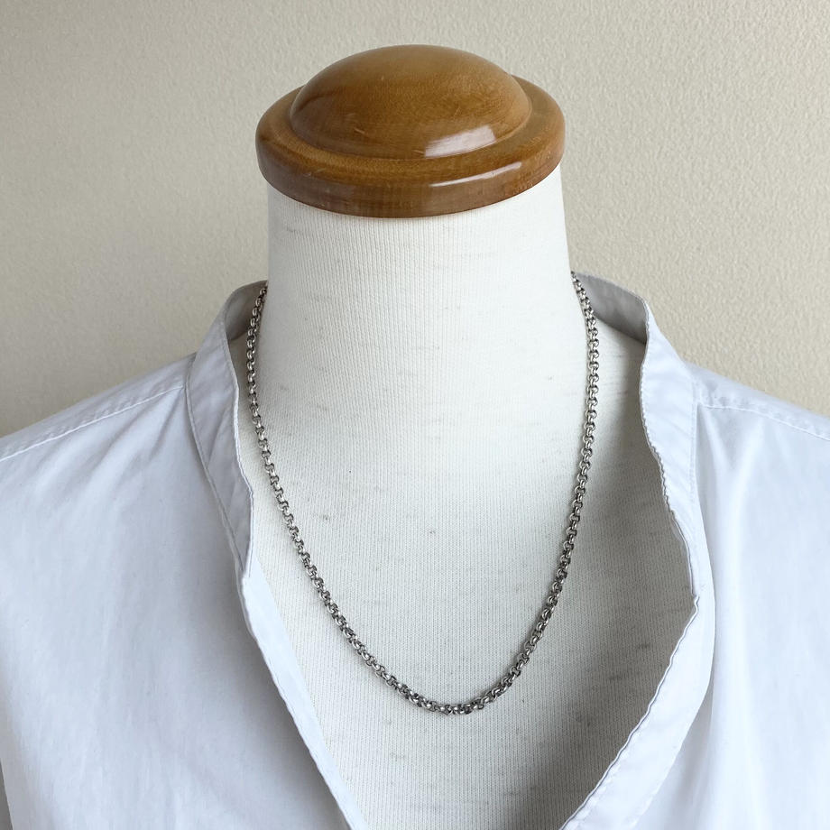 ロロリンク シルバーチェーンネックレス A