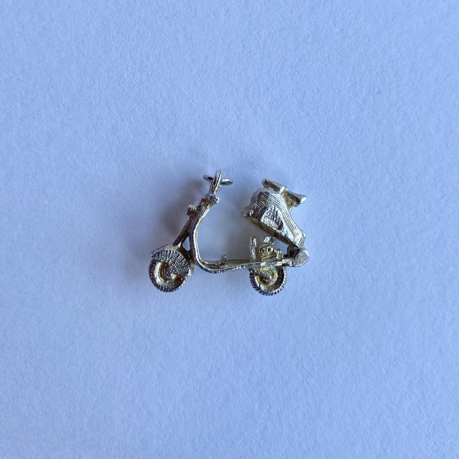 ヴィンテージ シルバーチャーム バイク&エンジン(オープンイプ)