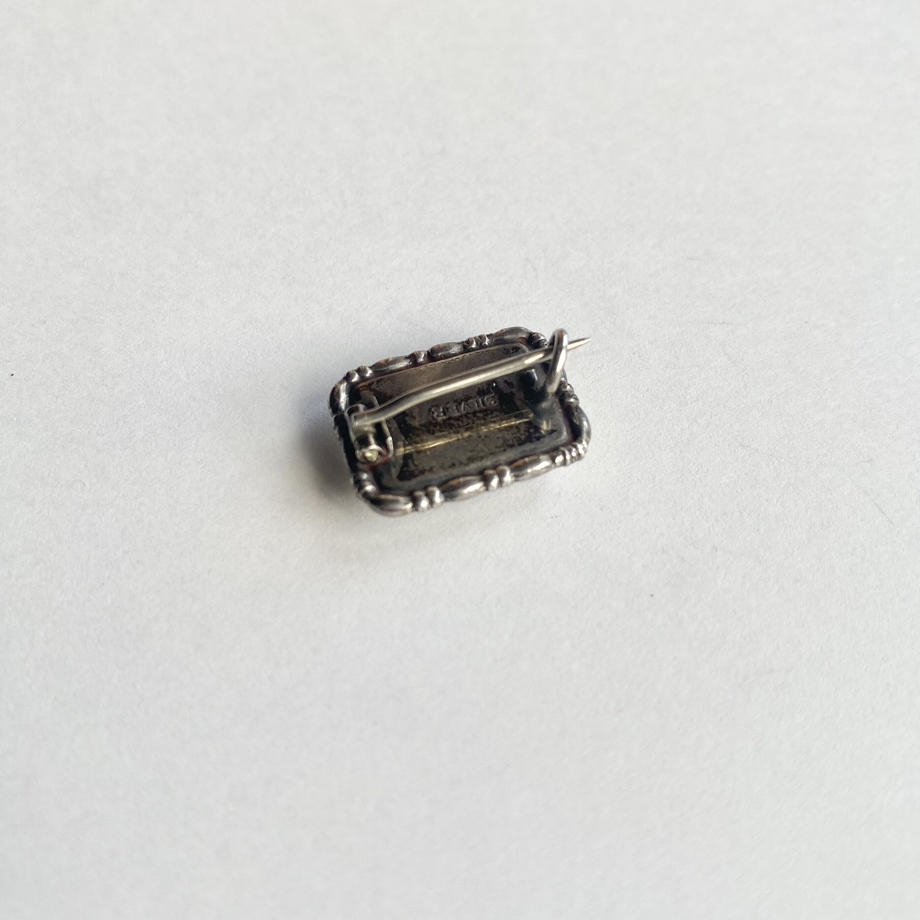 バタフライウィング タイニーブローチ レクタングル