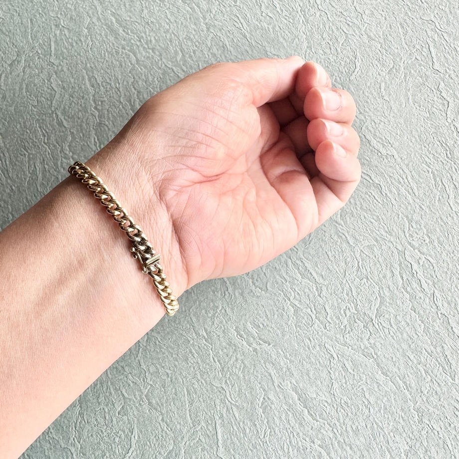 クラブリンク チェーンブレスレット