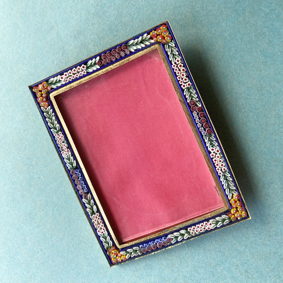 マイクロモザイク フォトフレーム レクタングル