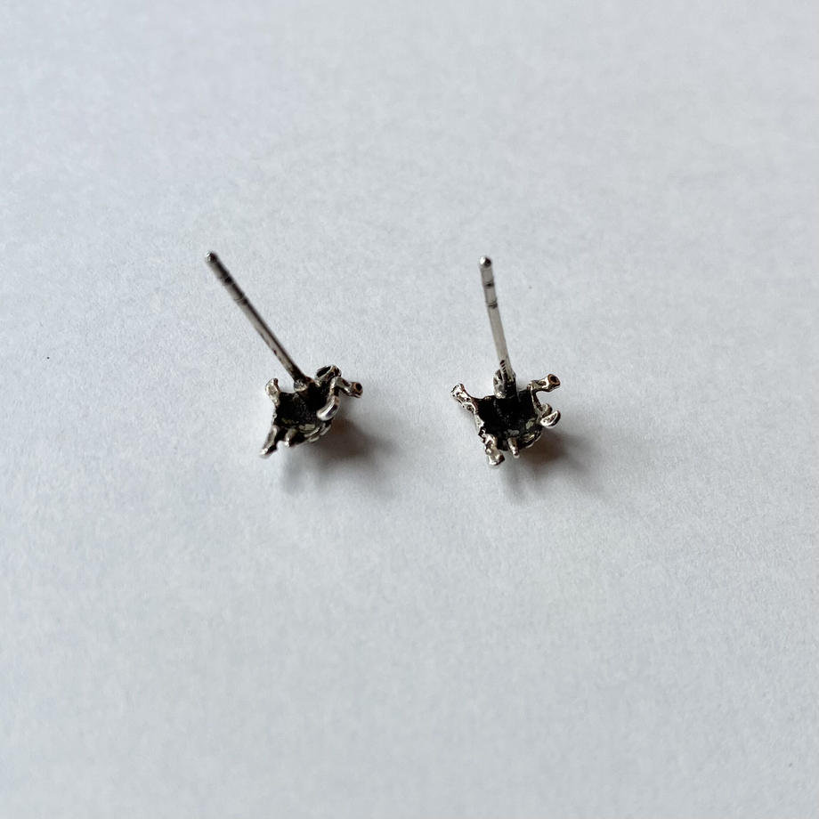 ヴィンテージ カメ ピアス