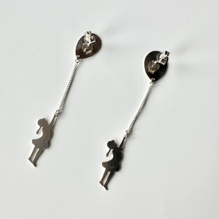 バルーン&ガール ピアス