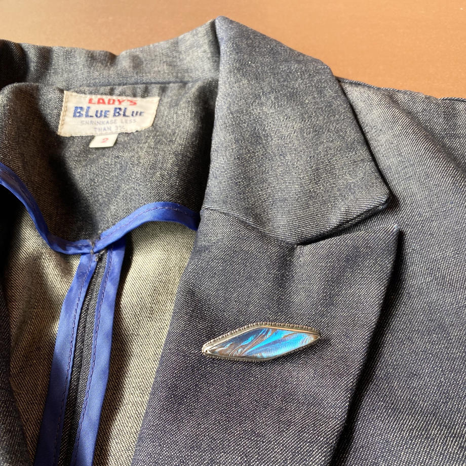 バタフライウィング ブローチ