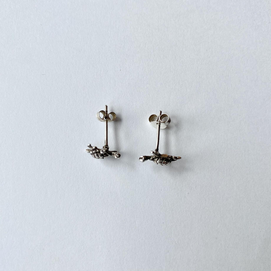 ヴィンテージ カメ ピアス