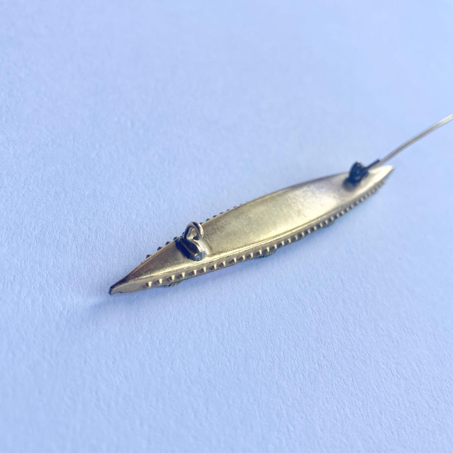 マイクロモザイク マーキスブローチ