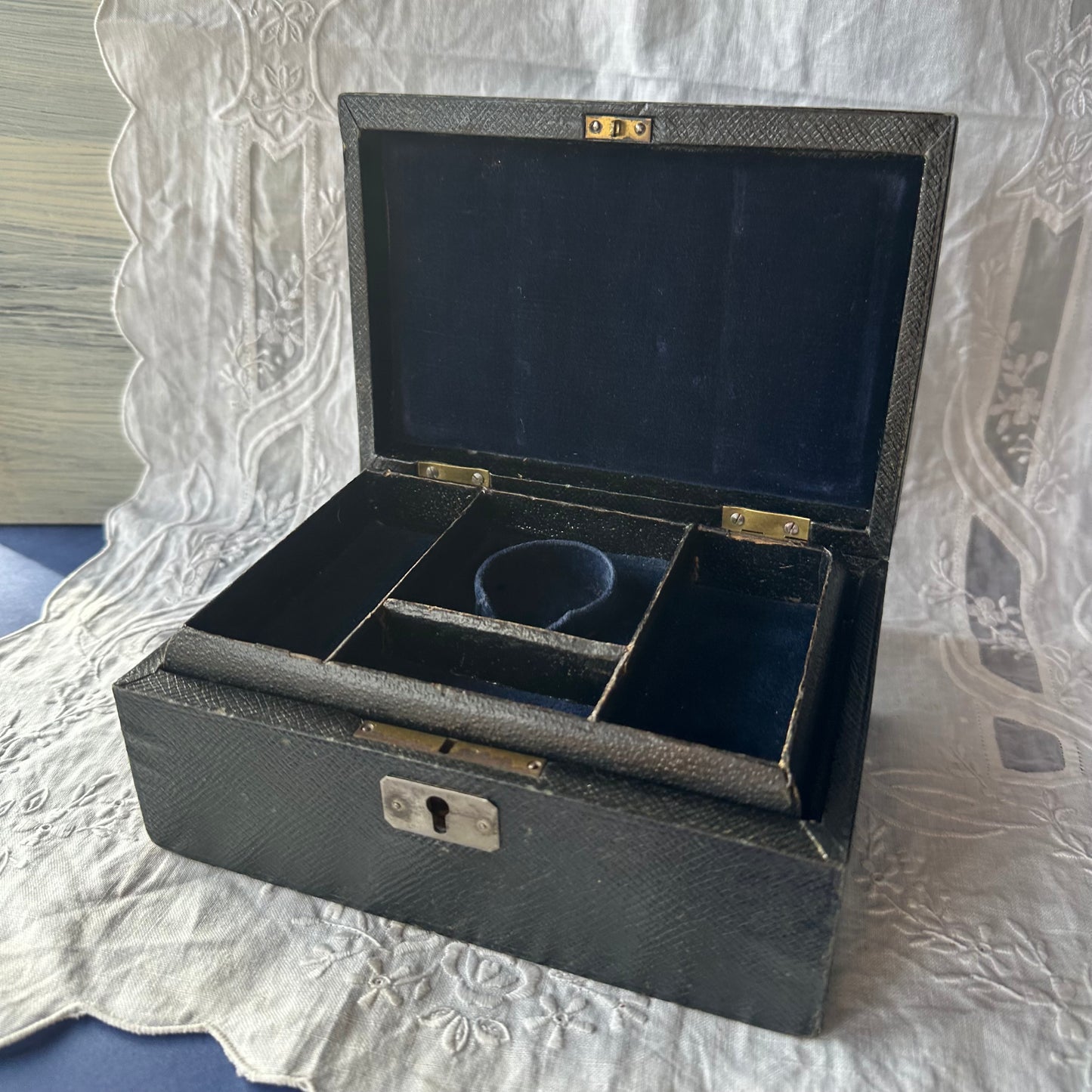 アンティークジュエリーボックス ブラック