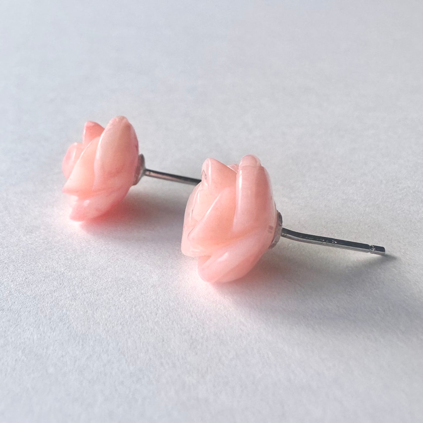 コーラル ローズ ピアス