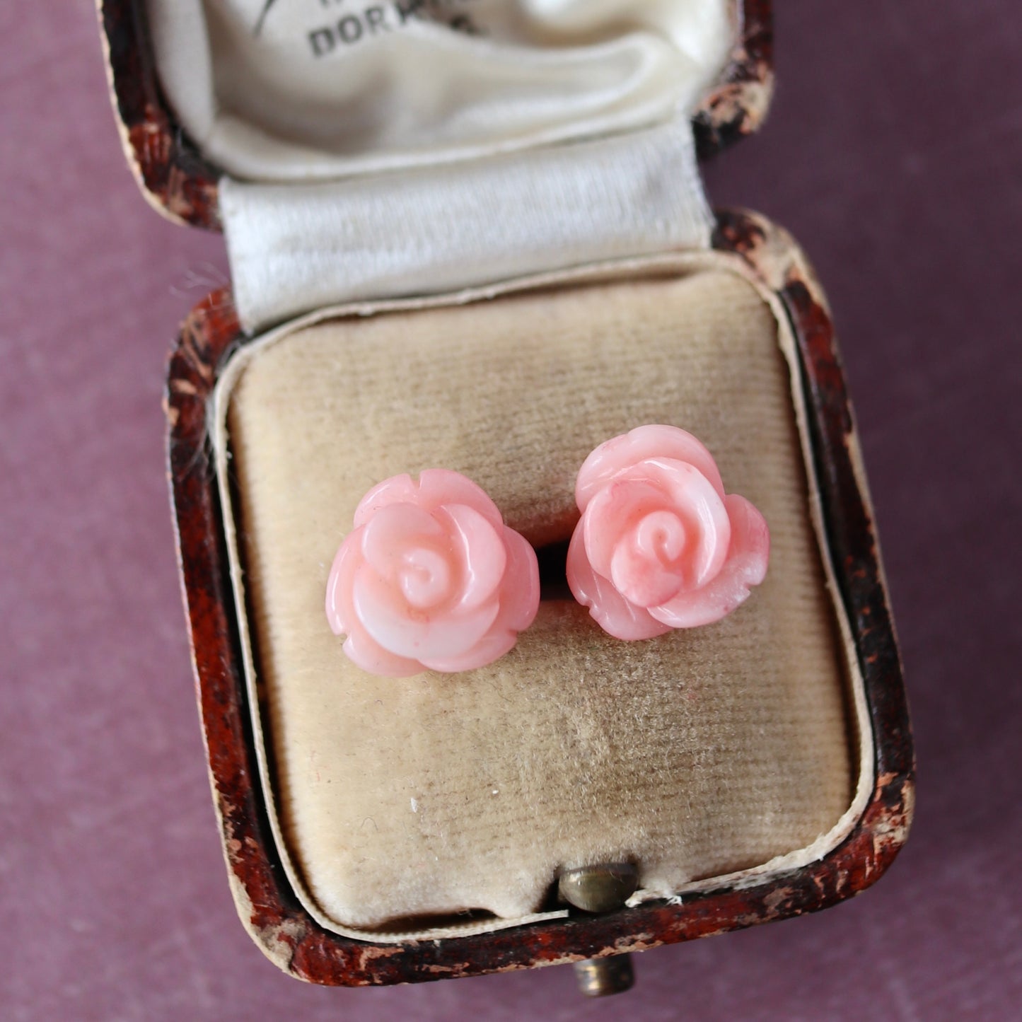 コーラル ローズ ピアス