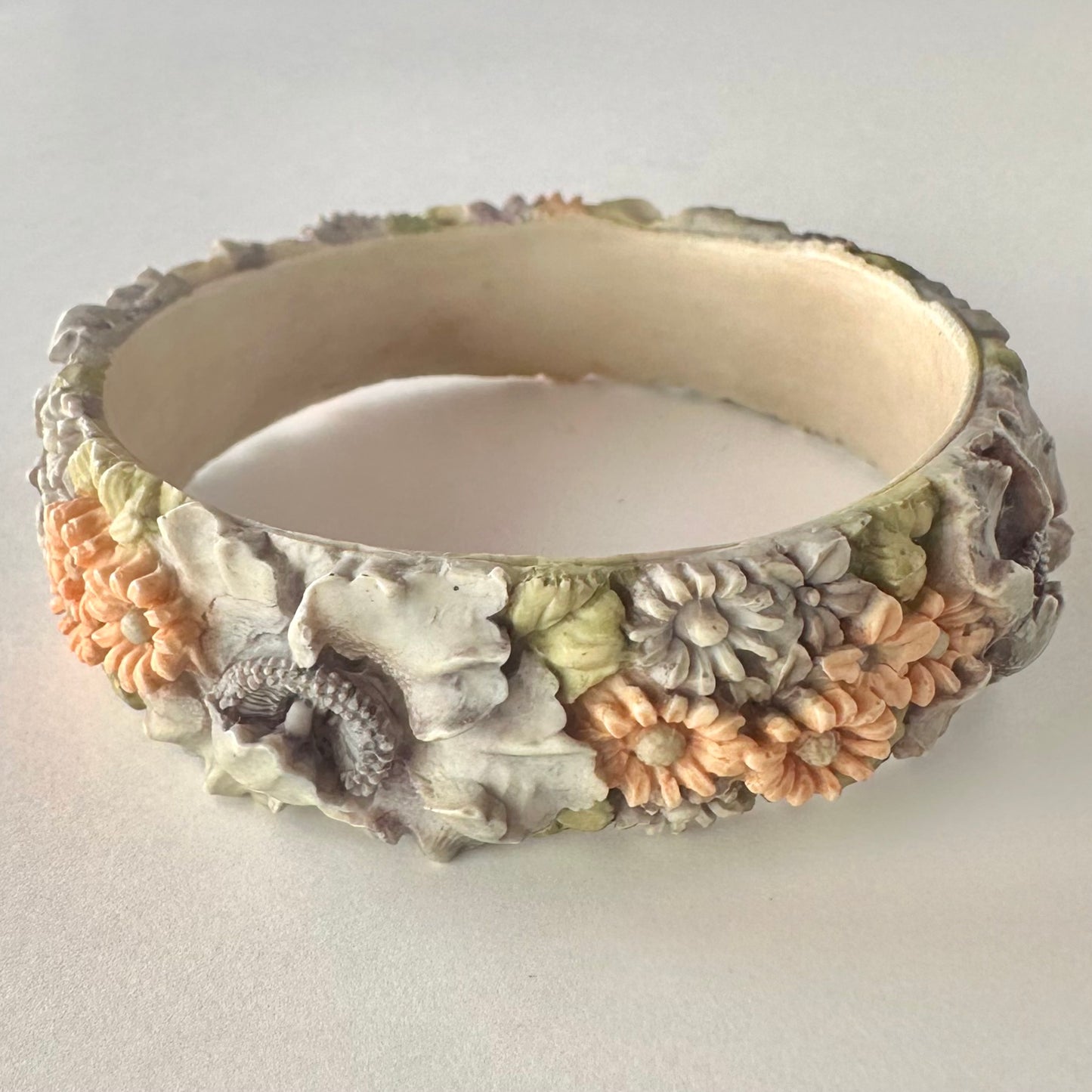 パステルフラワーバングル