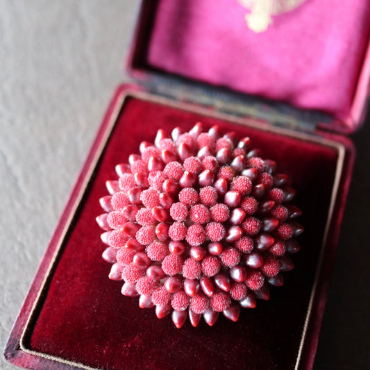 シュガービーズ ラウンドブローチ