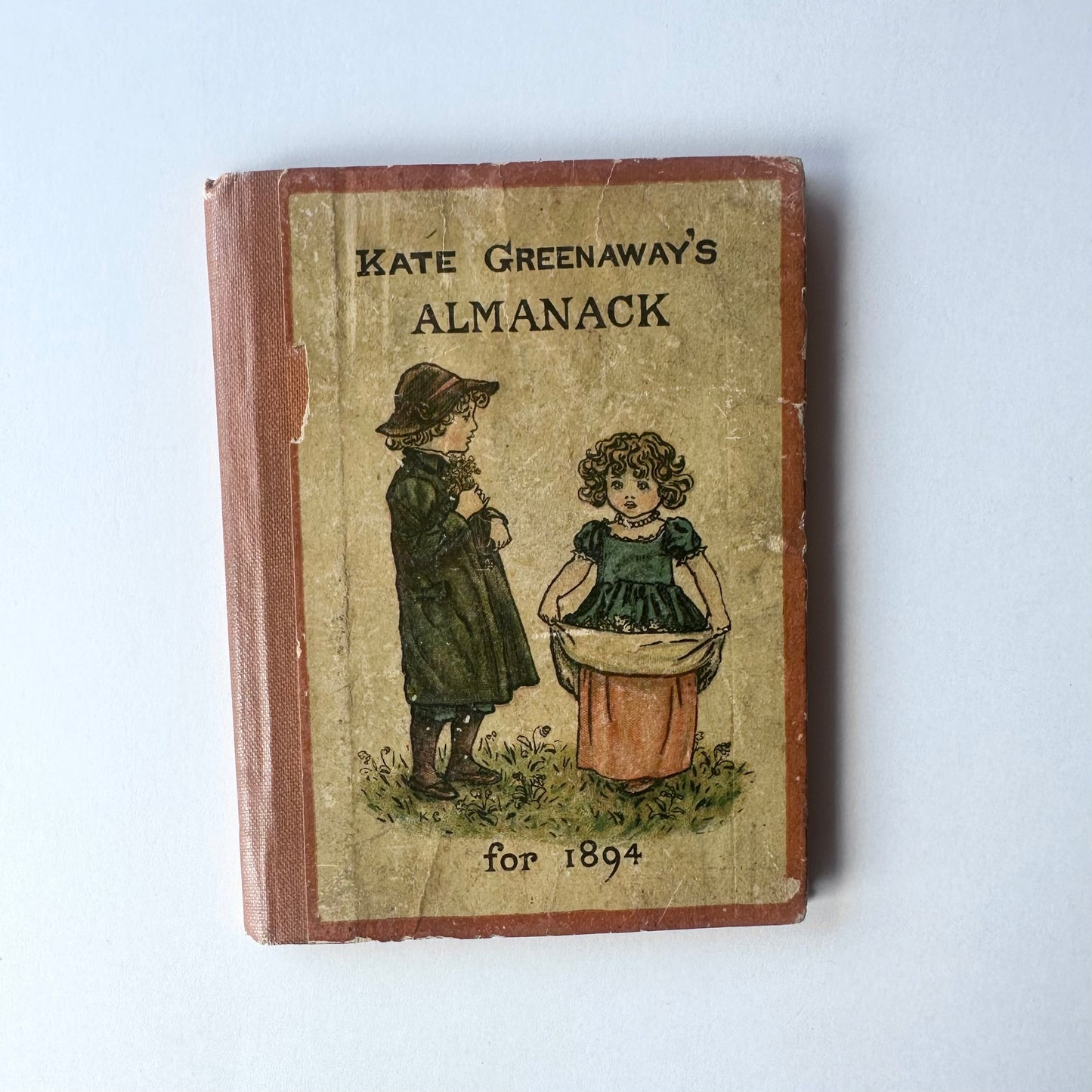 アンティークブック ALMANACK for 1894 KATE GREENAWAY