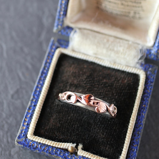 Clogau ウェルシュゴールド＆スターリングシルバー ツリーオブライフ リング 13号