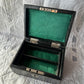 アンティークジュエリーボックス ダークグリーン