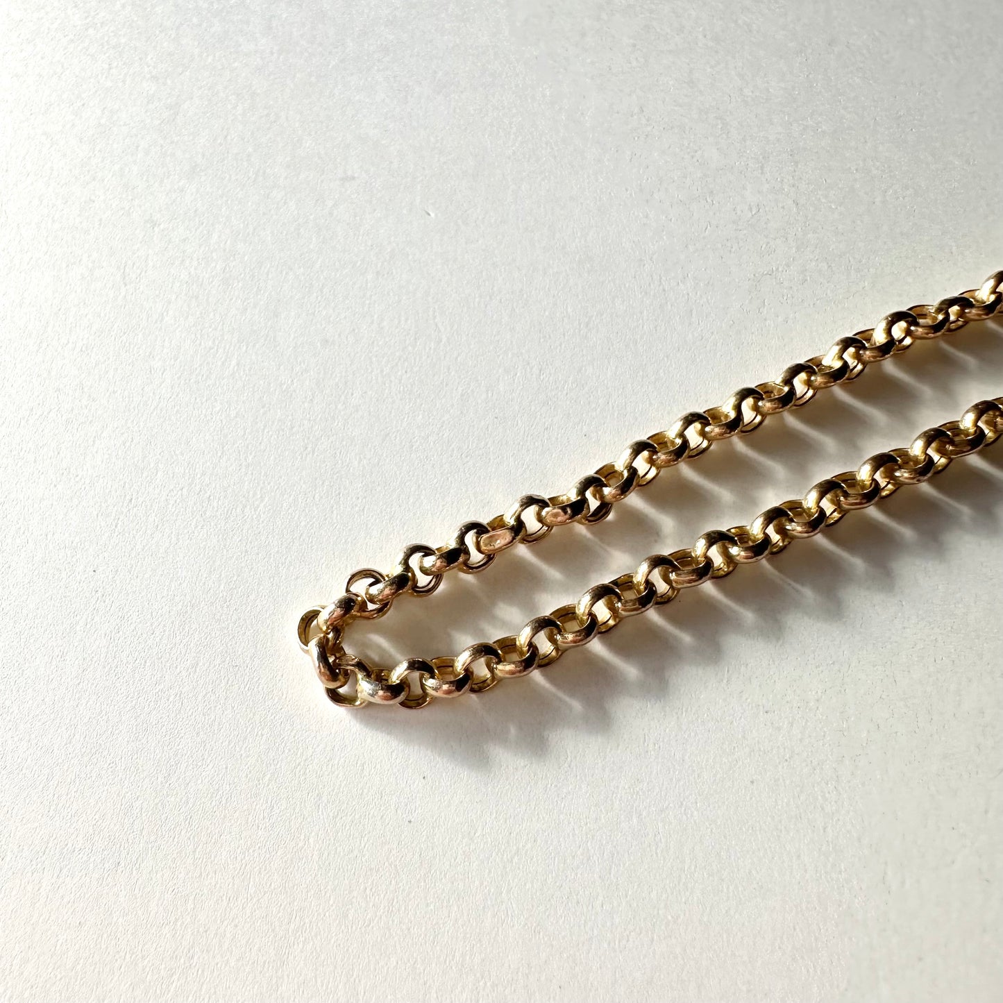 ヴィンテージ 9ctゴールド ベルチャーリンク ブレスレット 1990年