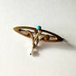 アールヌーヴォー ドロップ ブローチ