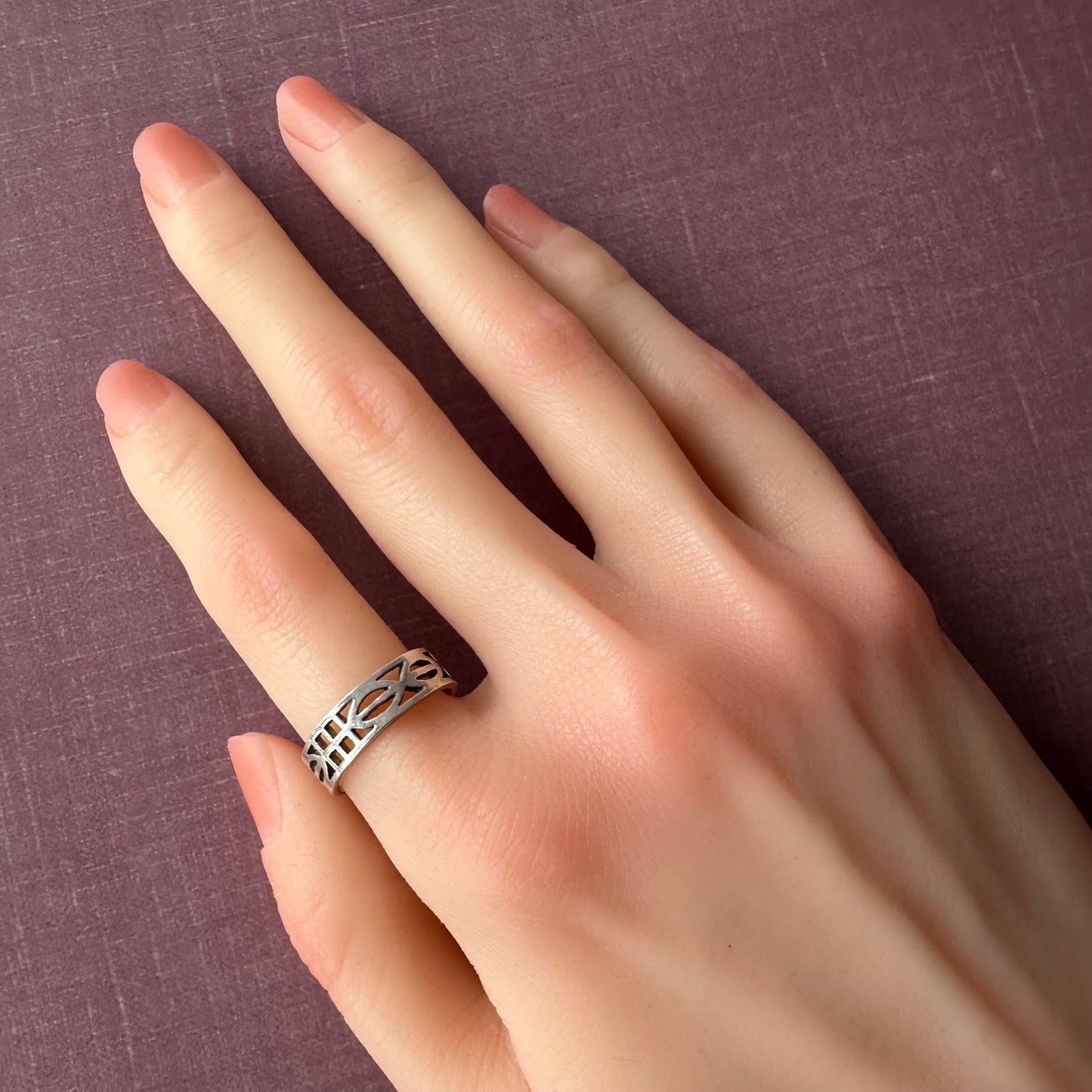 セルティックモチーフ リング スターリングシルバー 15.5号