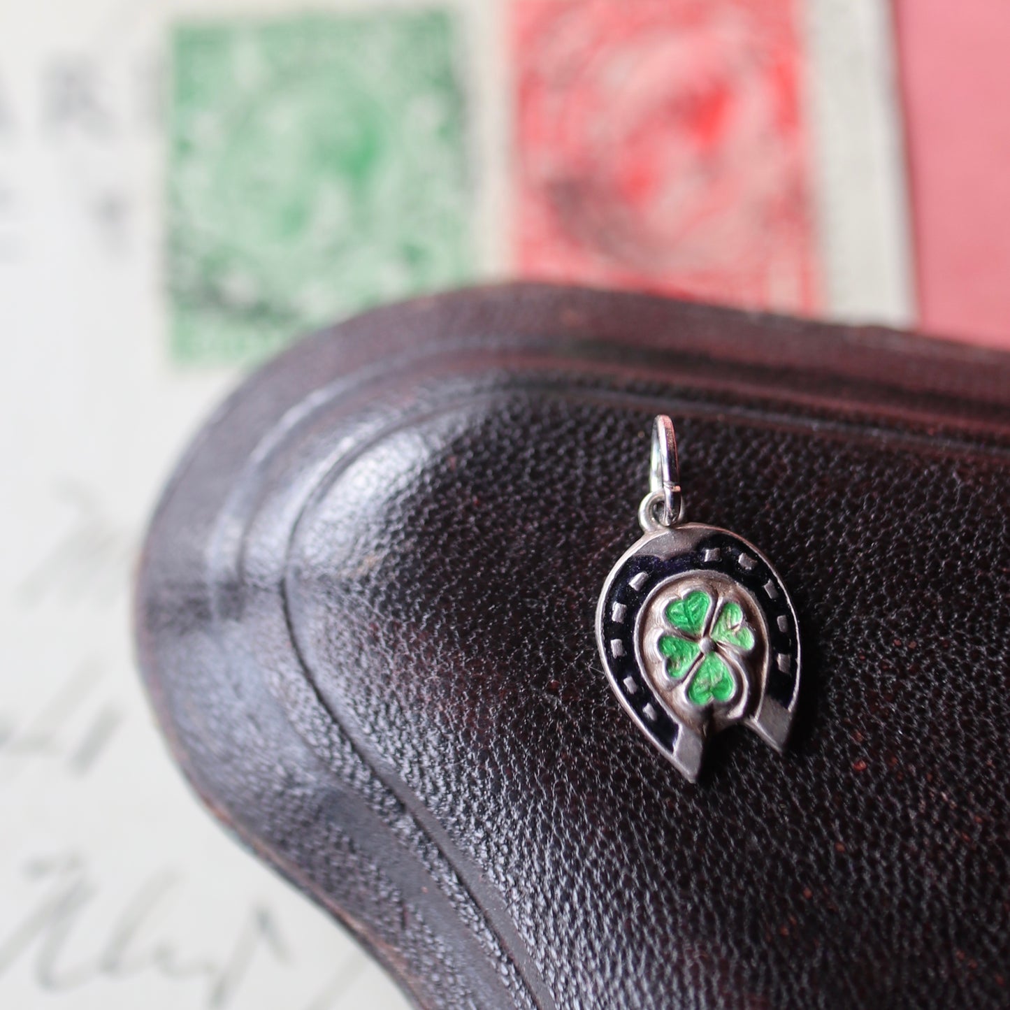 ホースシュー＆クローバー ミニペンダントトップ