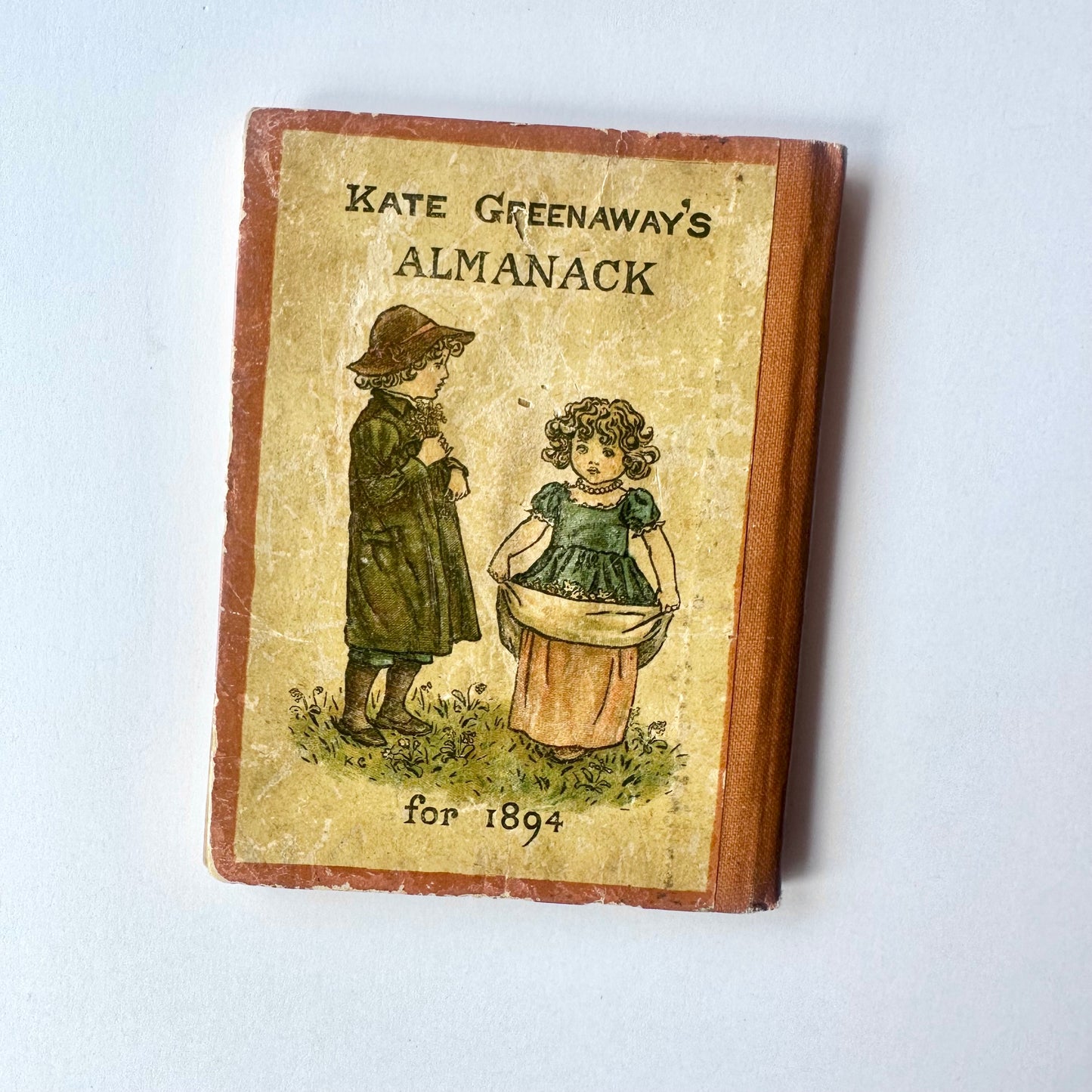 アンティークブック ALMANACK for 1894 KATE GREENAWAY