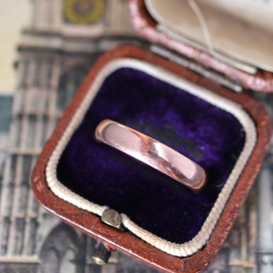 ウェルシュゴールド 9ctゴールド Clogau ウェディングバンドリング 16号