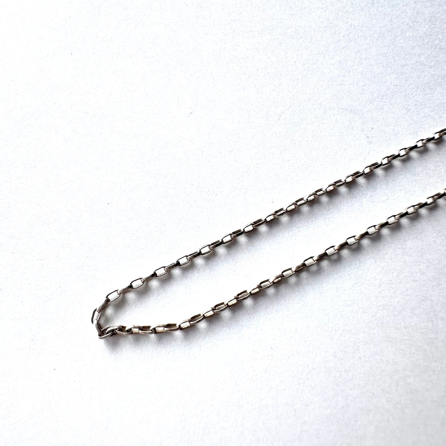 スターリングシルバー ロロリンク ヴィンテージチェーン ネックレス