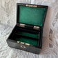アンティークジュエリーボックス ダークグリーン
