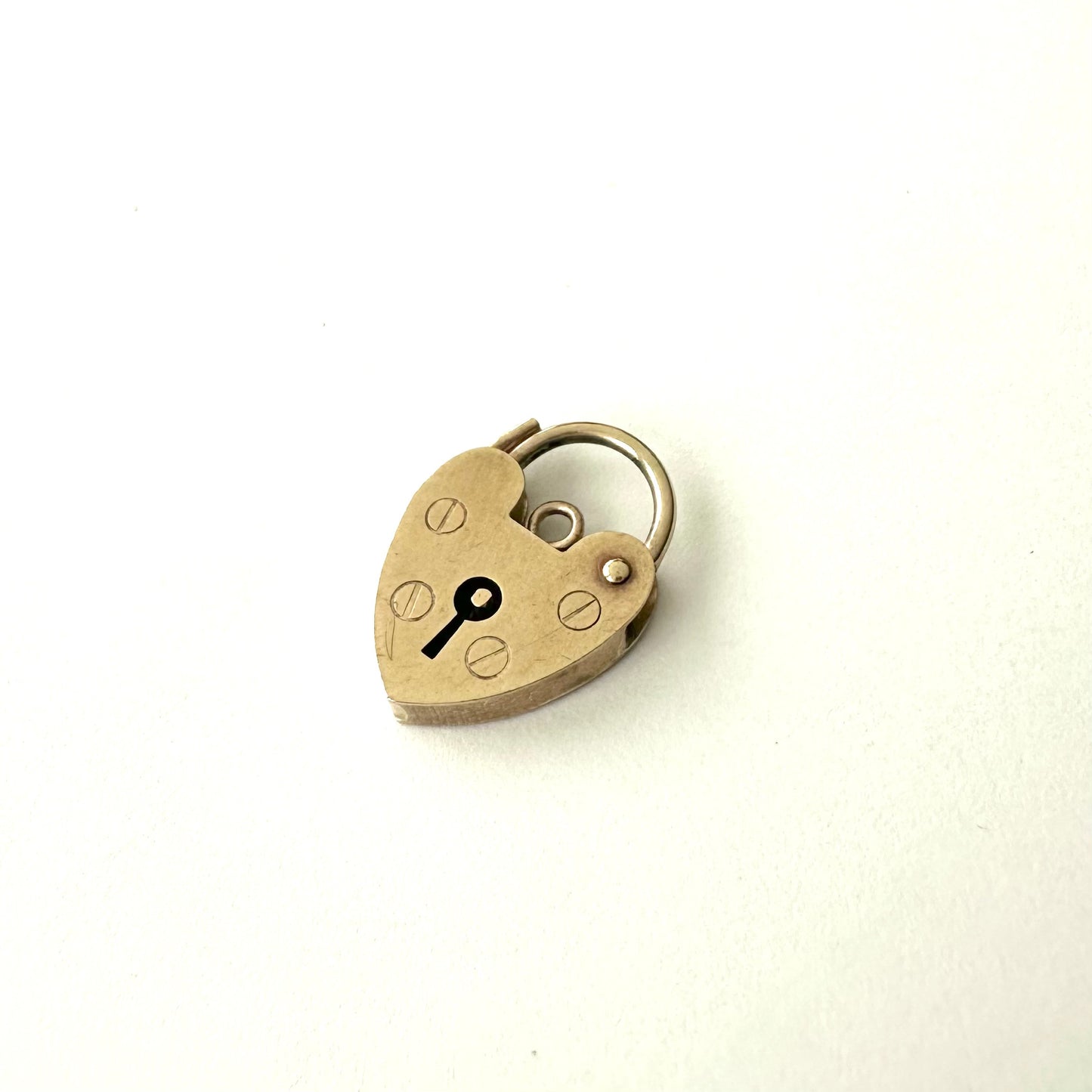 9ctゴールド パドロック 1973年 ロンドン